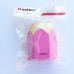 Meetory Creative Pencil Tip Design Pen Holder Vase Office Home Desk Tidy Plastic Craft Gift Pink