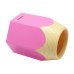 Meetory Creative Pencil Tip Design Pen Holder Vase Office Home Desk Tidy Plastic Craft Gift Pink