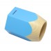 Meetory Creative Pencil Tip Design Pen Holder Vase Office Home Desk Tidy Plastic Craft Gift Blue