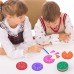 Meetory 102 Pcs Magnetic Fraction Tiles & Fraction Circles - Math Manipulatives for Preschool Elementary School Learning Educational Resources Early Math Skills